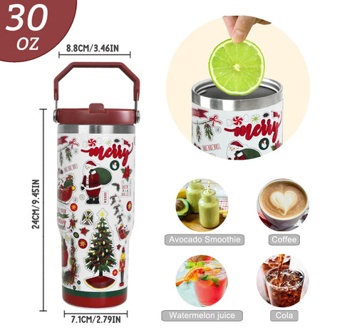 Vaso Zifmrtrwn con copos de nieve decorativos para la oficina.