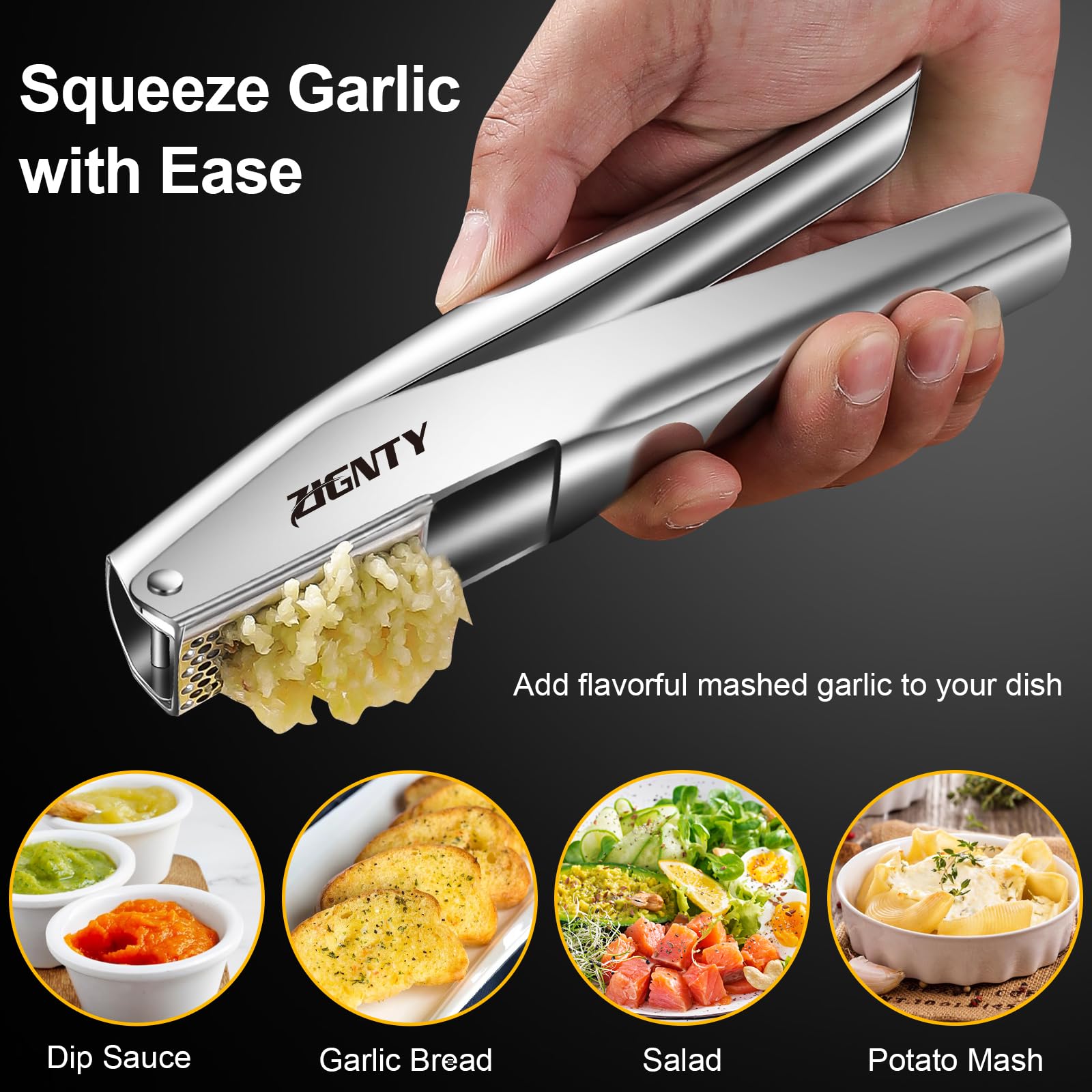 Presentación regalo ZIGNTY con empaque elegante para amantes de la cocina.