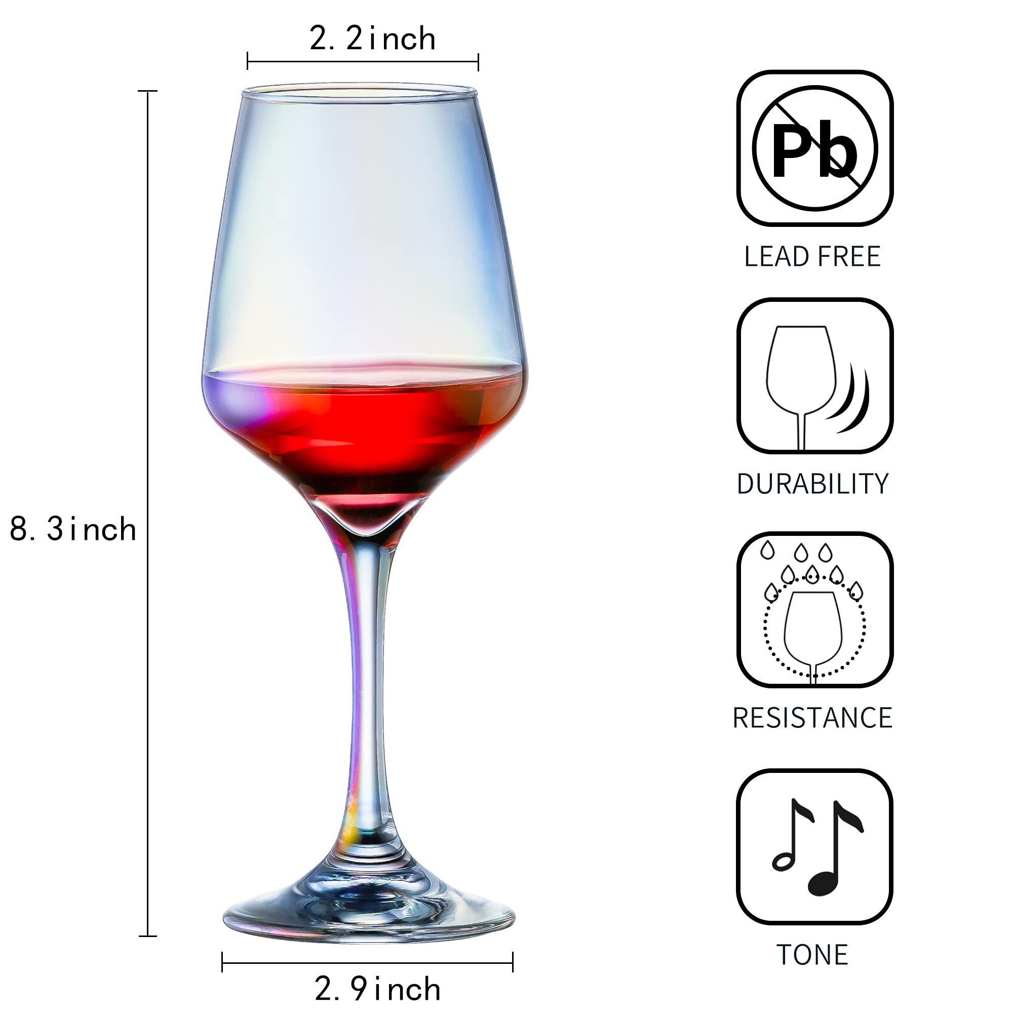 Ideal para Navidad y celebraciones con toque iridiscente Ziixon.