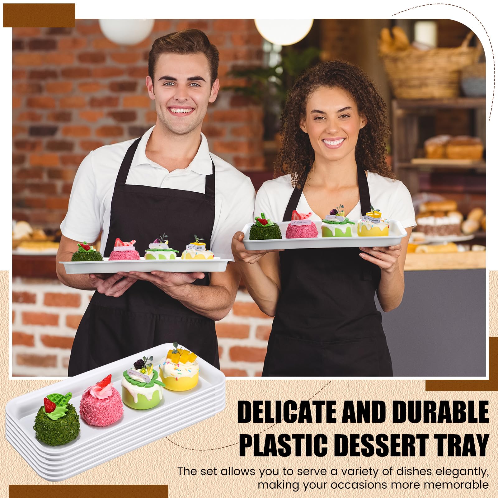 Bandejas para quesos y frutas Ziliny, elegante y práctica para presentación.
