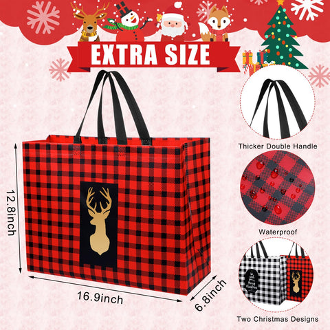 Bolsas Ziliny con asa resistente, fáciles de transportar regalos pesados.