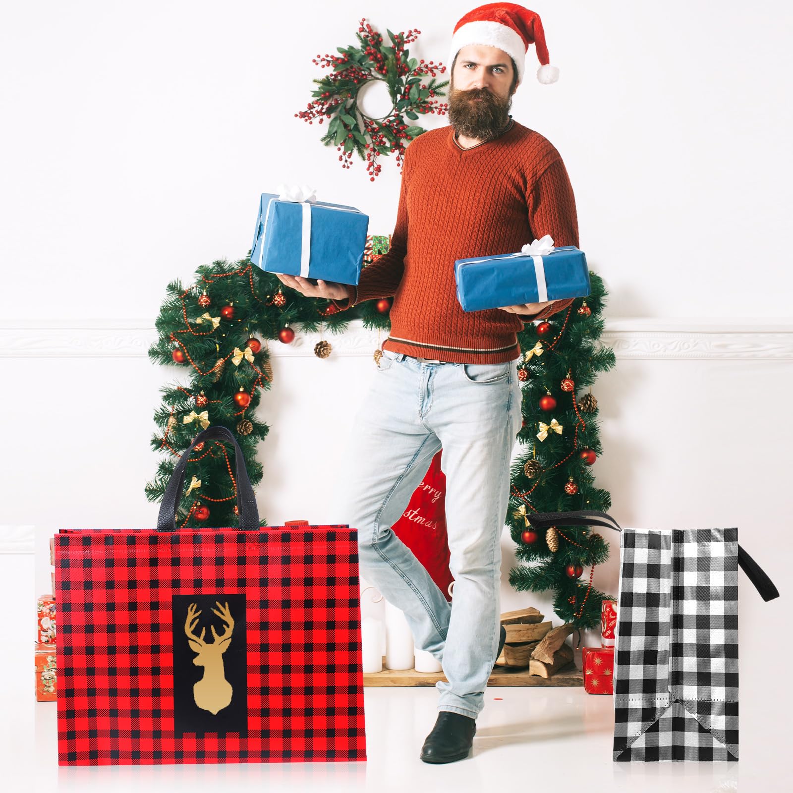 Set de 24 bolsas reutilizables para diversas ocasiones.