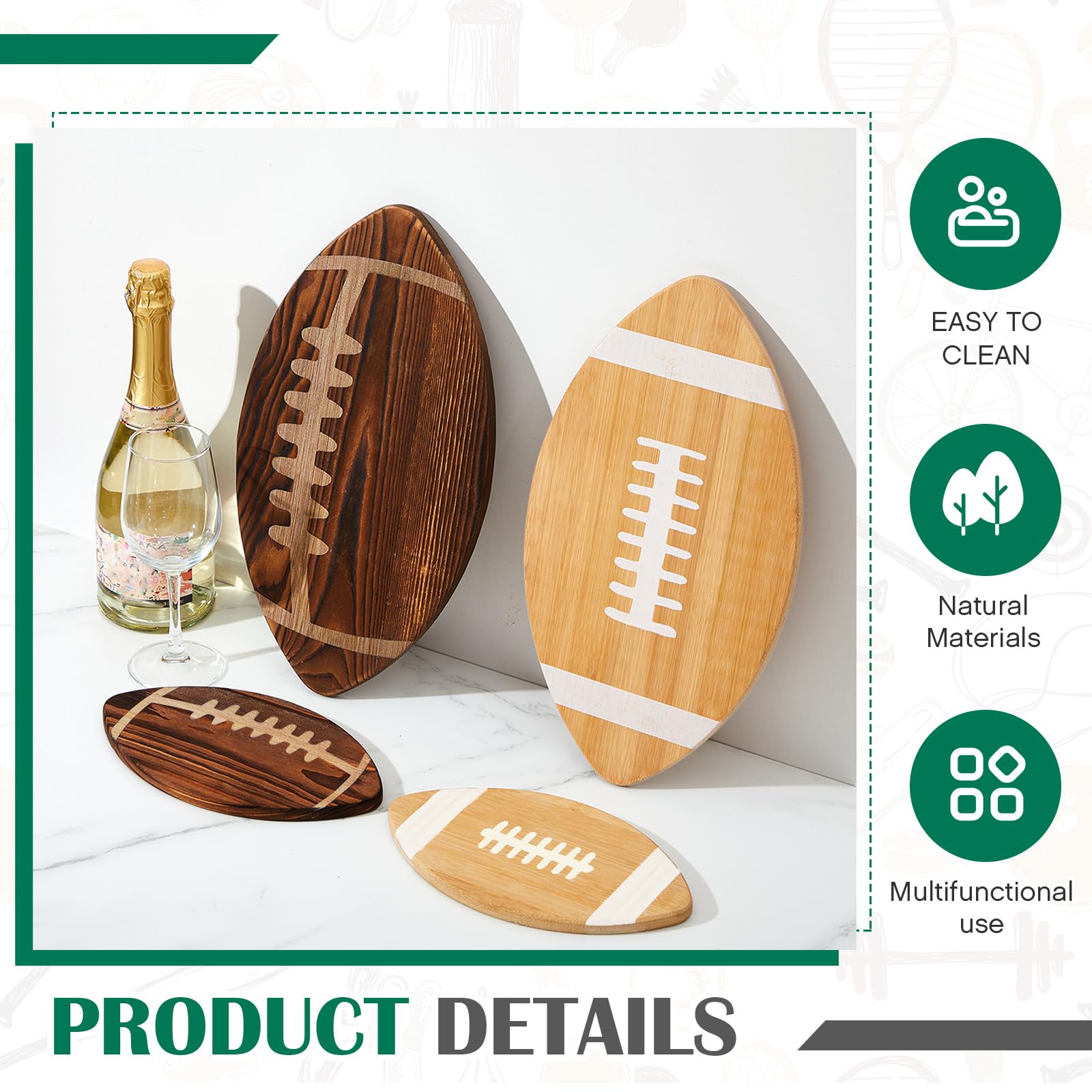 Caja regalo Ziliny con diseño fútbol, lista para obsequiar a fanáticos del deporte.