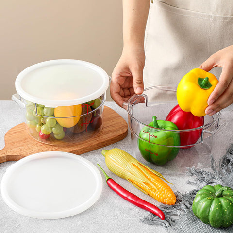 Ziliny recipiente redondo de almacenamiento 2qt