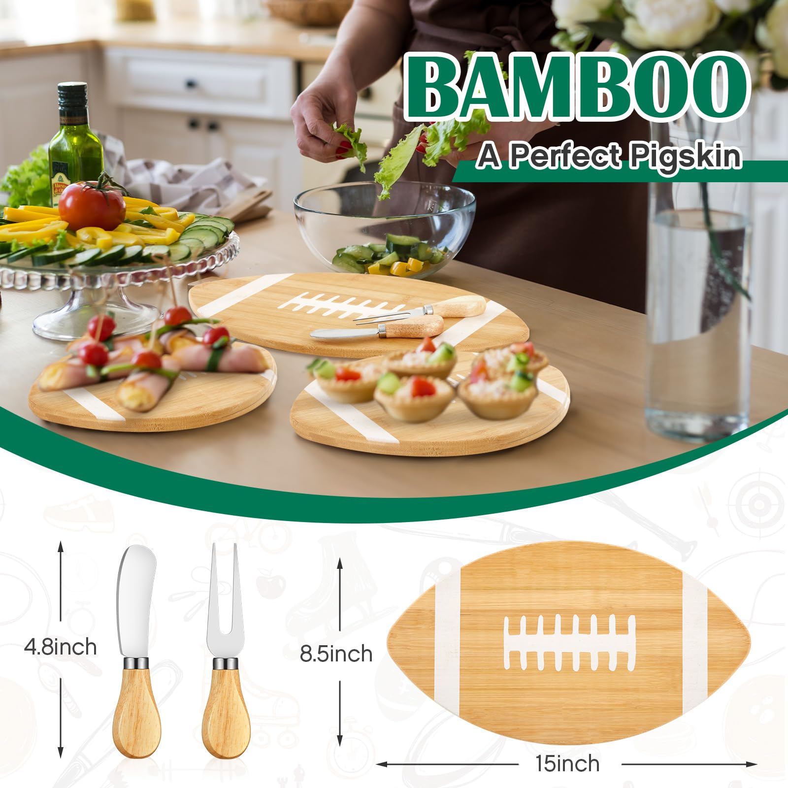 Cuchillos para queso del conjunto Ziliny, ideales para cortar y presentar bocados.