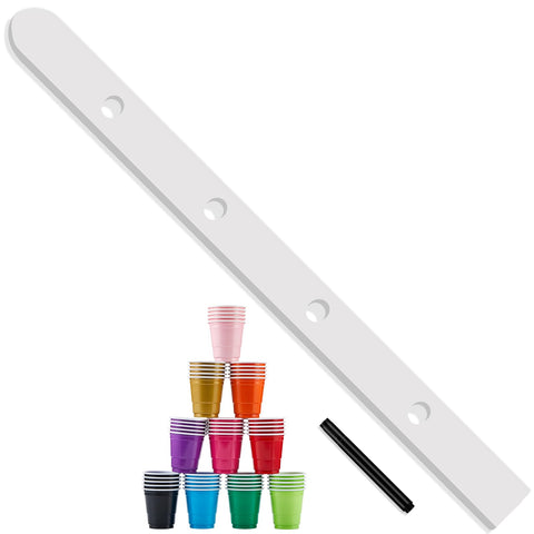 Ziliny: tablero para disparos en grupo 57x3,9 pulgadas para fiestas rápidas y divertidas.