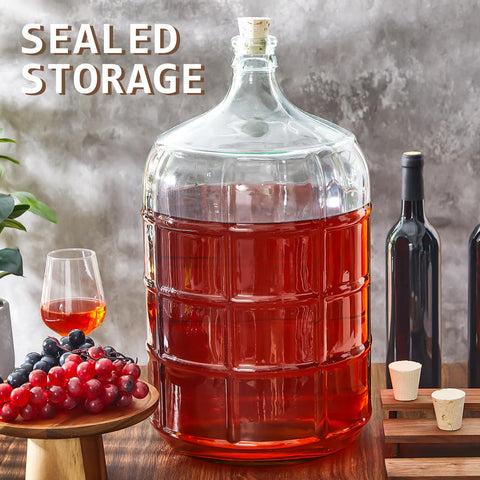 Tapón de carboy Ziliny, útil para cervezas y vinos en casa.
