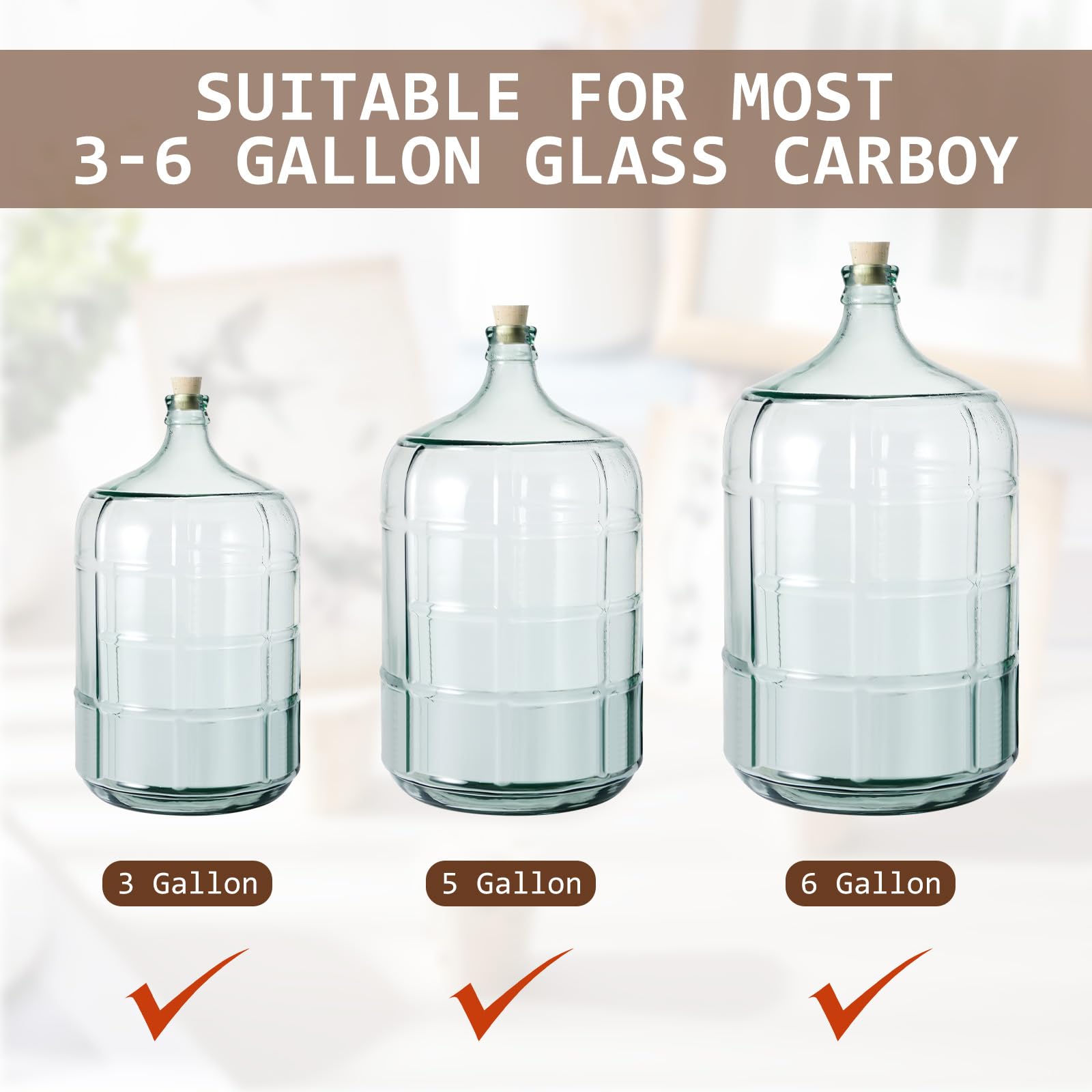 Tapon de madera natural Ziliny para bebidas, sellado firme.