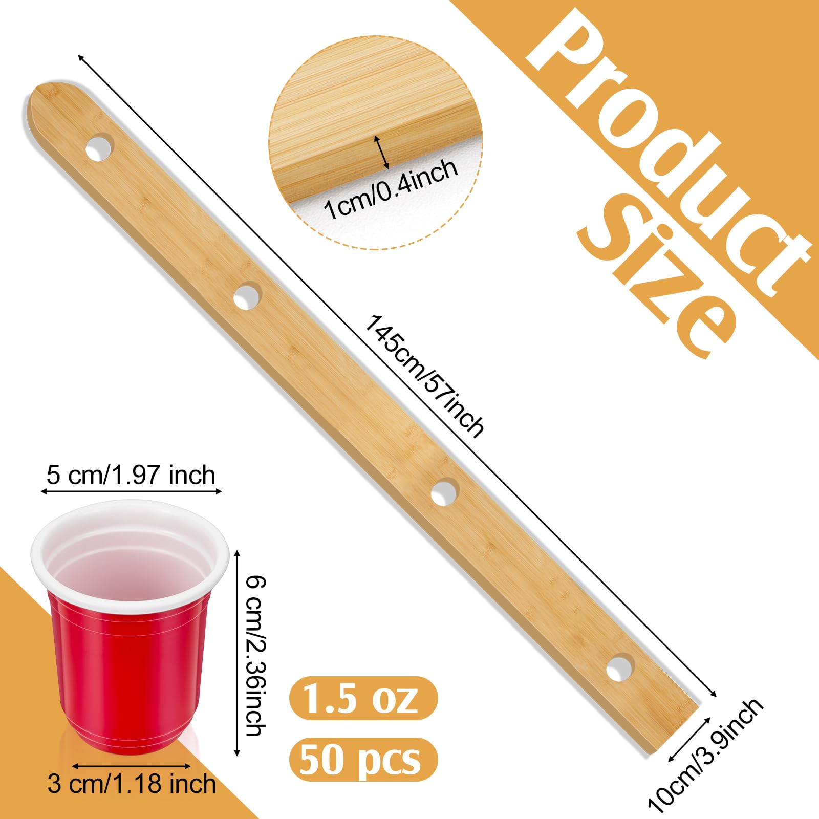 Vasos plásticos de 2 oz de Ziliny para el juego shot-ski.