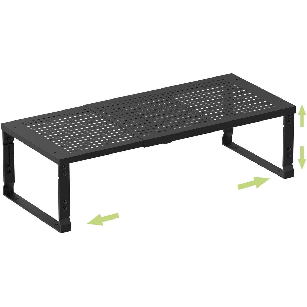 Estantería expandible Zilvando para cocina aprovecha el espacio vertical.