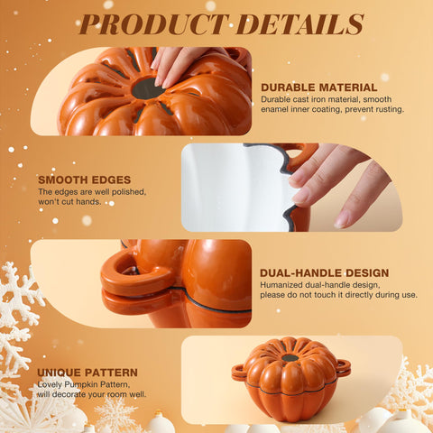 Diseño calabaza naranja ZIMOMOTA para estufa.