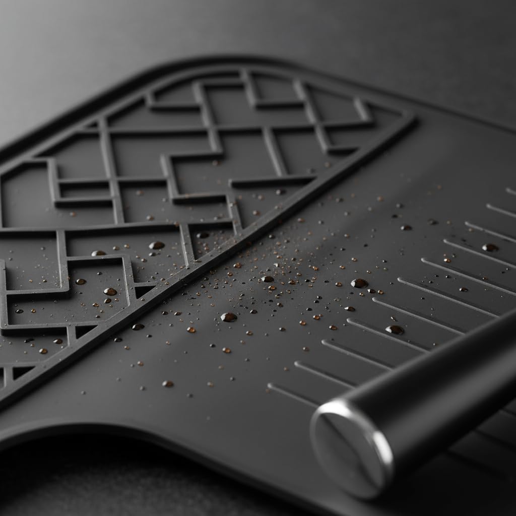 Zinkitool Ninja ES601 Silicona Mat protege la superficie y evita derrames
