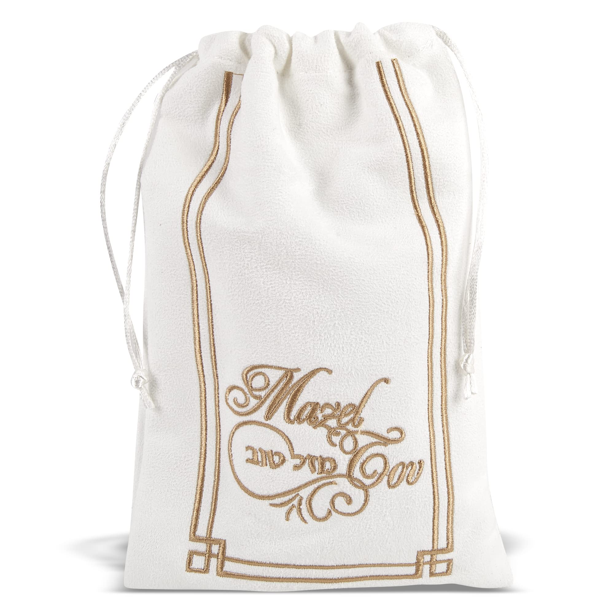 Bolsa externa de Zion Judaica con cierre oculto para transporte seguro.