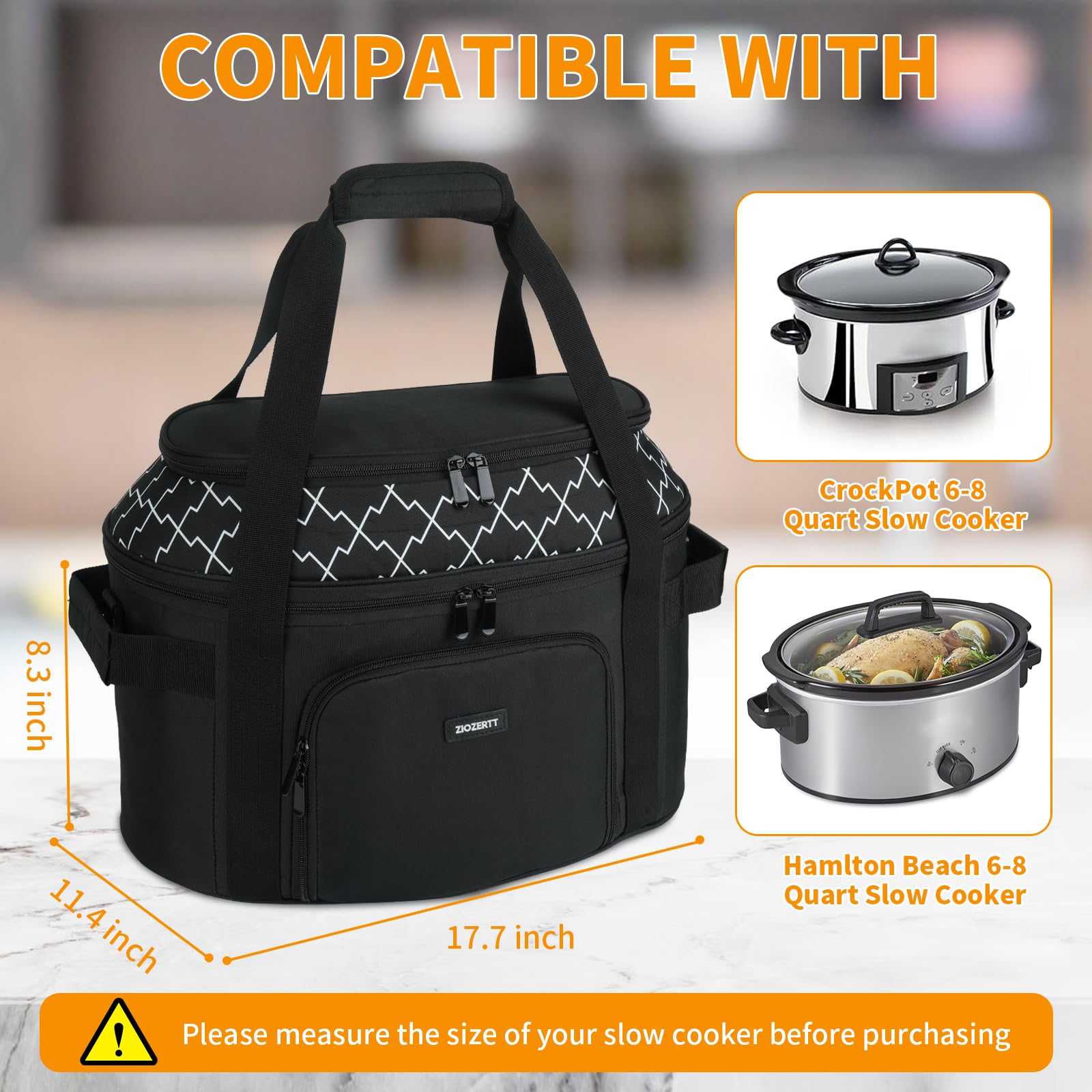 Diseño de doble capa ofrece espacio para utensilios y accesorios.