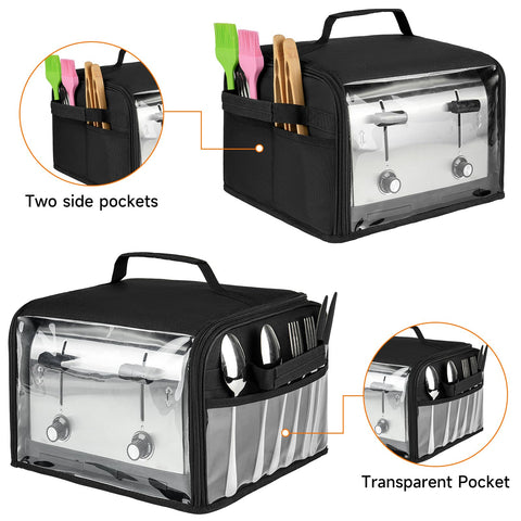 Funda ZIOZERTT con apertura completa y cremalleras dobles para acceso rápido