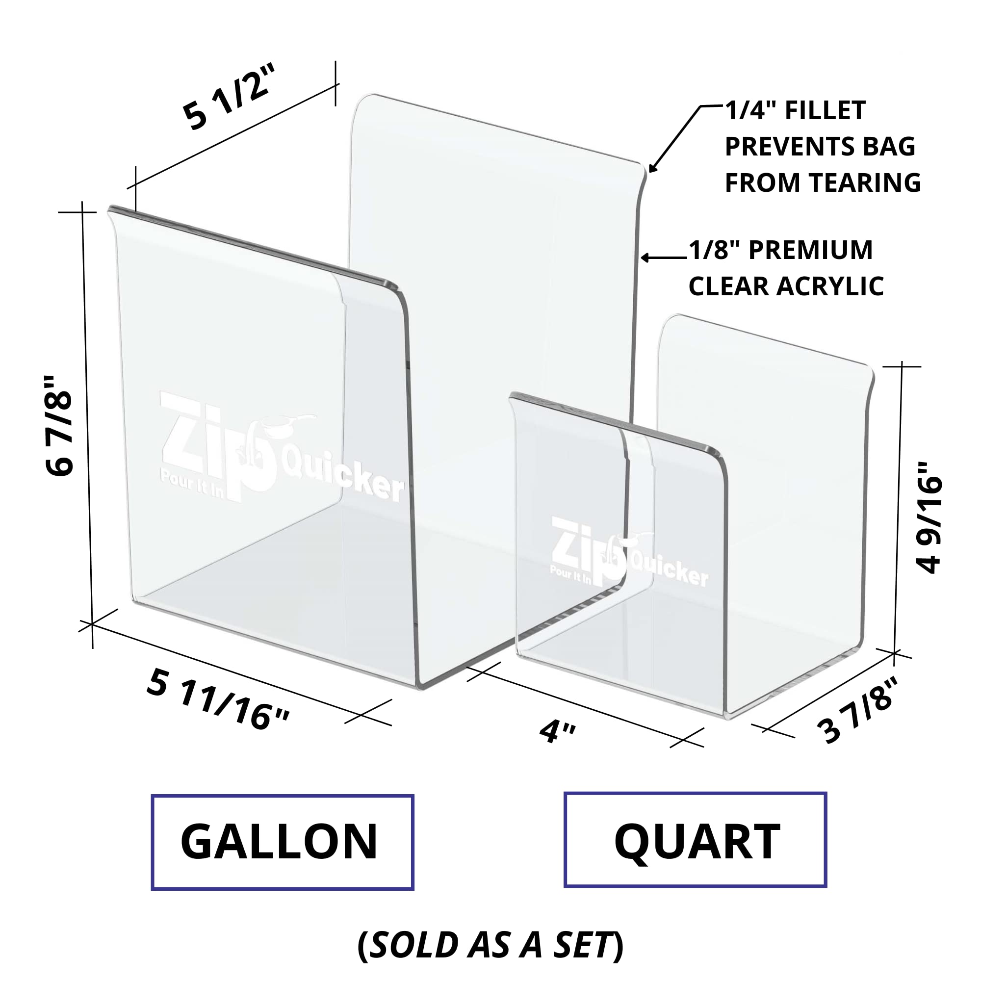 Diseño antiresbalante de Zip Quicker facilita el uso diario.