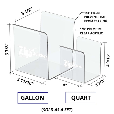 Diseño antiresbalante de Zip Quicker facilita el uso diario.