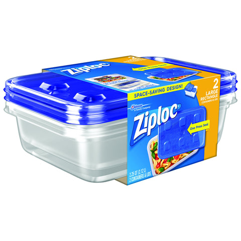 Ziploc 321874: líneas de medición para porciones exactas.