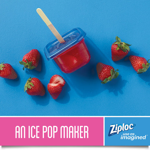 Ziploc 321874: tapa dentada con agarre fácil de usar.