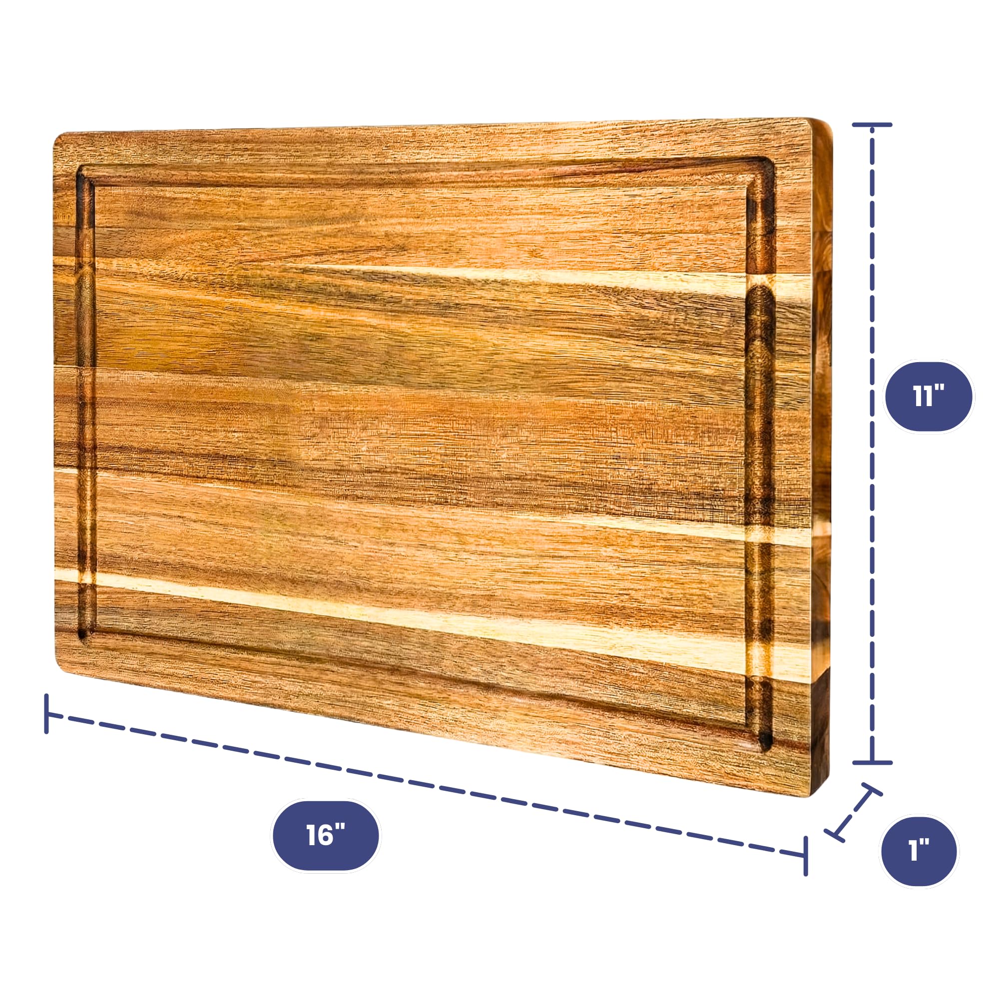Madera de acacia de Ziruma resiste humedad para uso habitual.