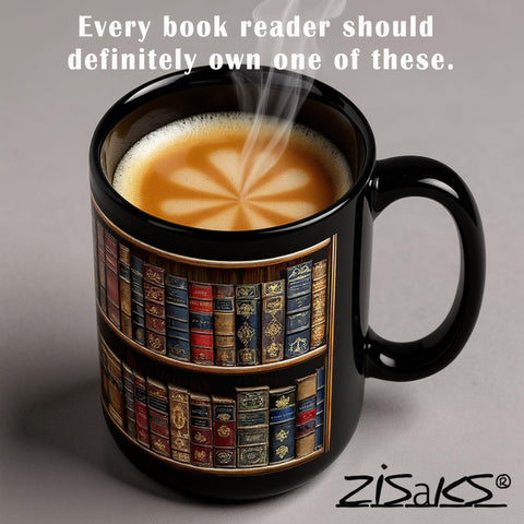 Taza Ziskaks Libros estudio escritorio, diseño compacto para escritorio