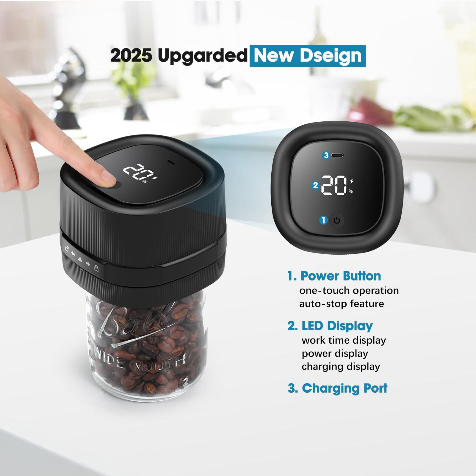 Ziweo diseño compacto y sin cables para encajar en cajón.