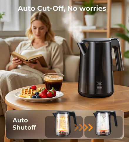 Interior de acero inoxidable en ZKBHOME para durabilidad y sabor.