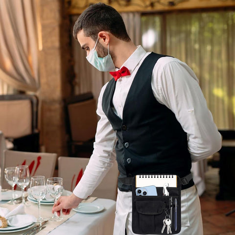 Delantal ZMD multifunción para trabajo en hotelería y mantenimiento.
