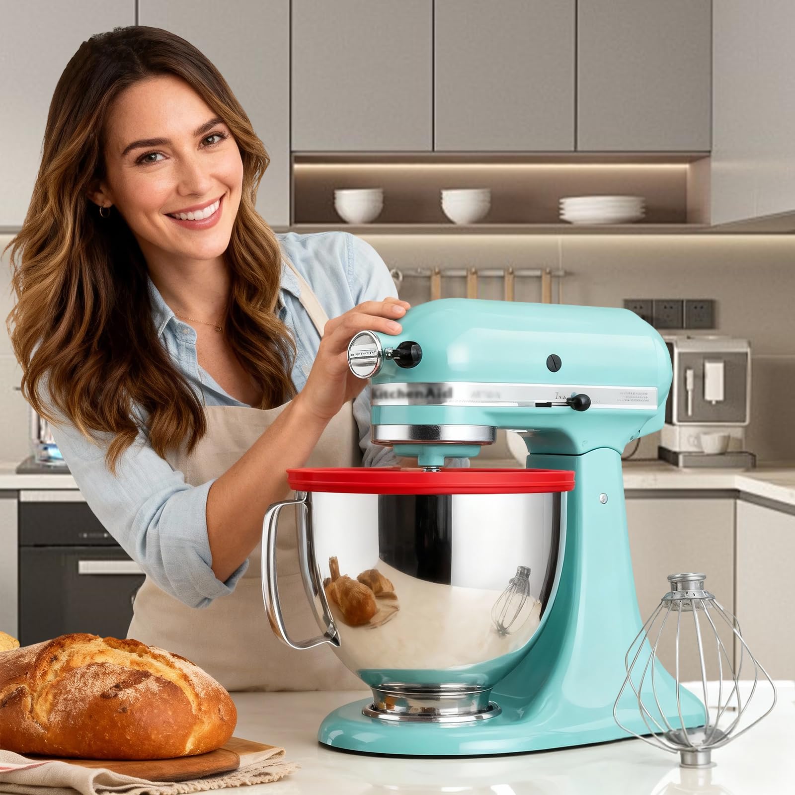 ZMJY protege el bol de la KitchenAid contra arañazos con estos forros.