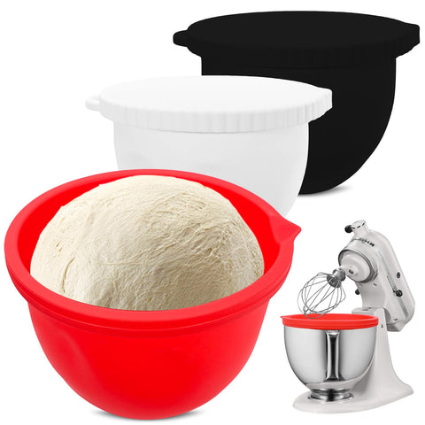 ZMJY forro de silicona para tazón KitchenAid 5qt con ajuste perfecto y limpieza fácil.