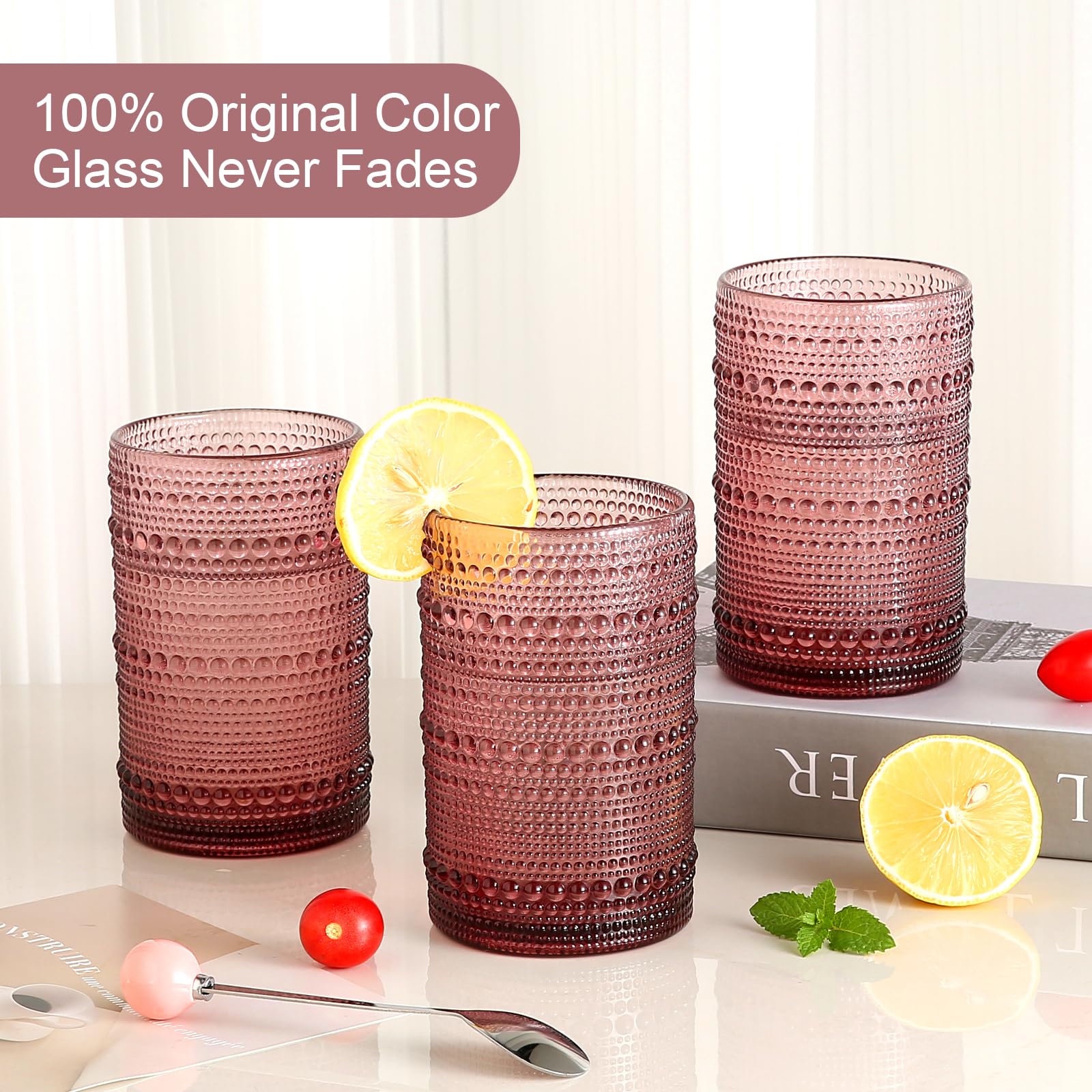 Copa ZMOWIPDL de 15 oz para cocteles y cervezas, versátil.