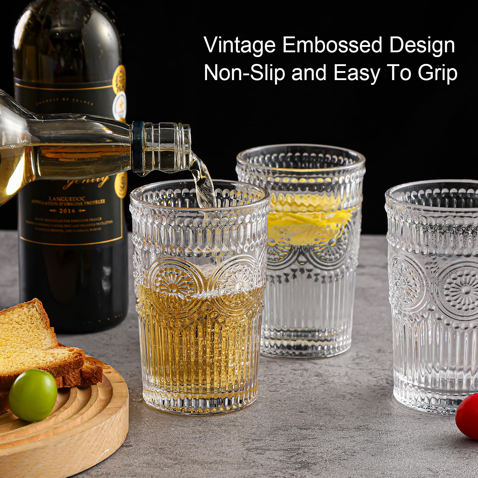 Vasos ZMOWIPDL apilables para ahorro de espacio en cocina