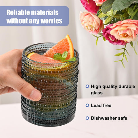 Vaso alto ZMOWIPDL 15oz, toma frontal, uso para cócteles refrescantes.