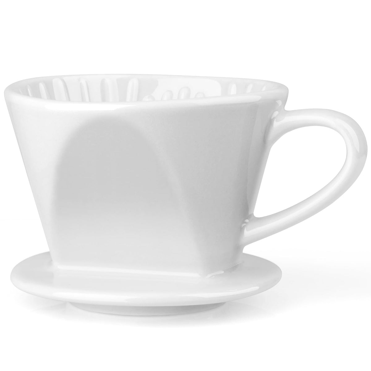 ZMZKKLL filtrador cerámico para café realza extracción suave y sabor.