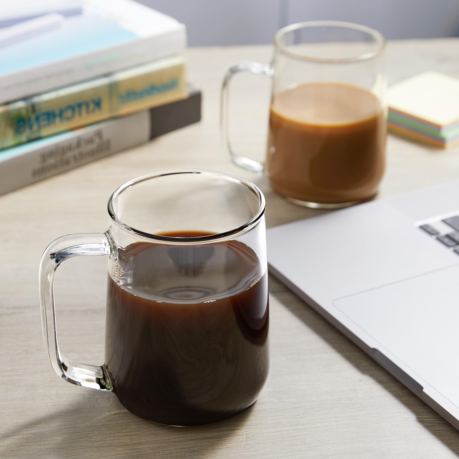 ZMZKKLL taza con base plana, compatible con calentadores eléctricos.