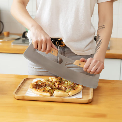 ZOCY cortador de pizza fácil de limpiar y apto para lavavajillas
