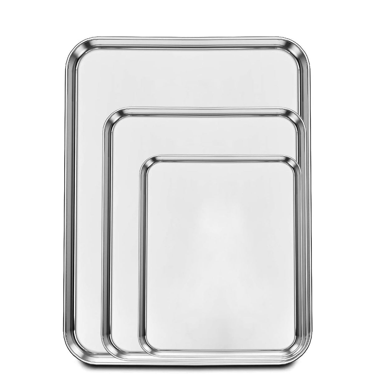 Bandejas ZOEHROWS en acero inoxidable de 9 pulgadas para hornear galletas