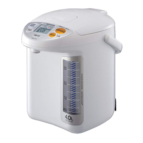 Zojirushi CD-LFC40 con ventana panorámica para ver el nivel de agua y preparar bebidas