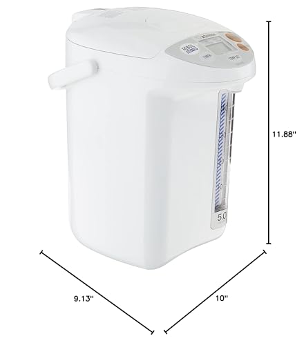 Zojirushi CD-LFC50 con indicador de agua en ventana panorámica para leer el nivel