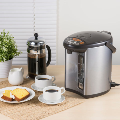 Zojirushi CD-WCC30 modo temperatura rápida mantiene el agua caliente sin hervir.