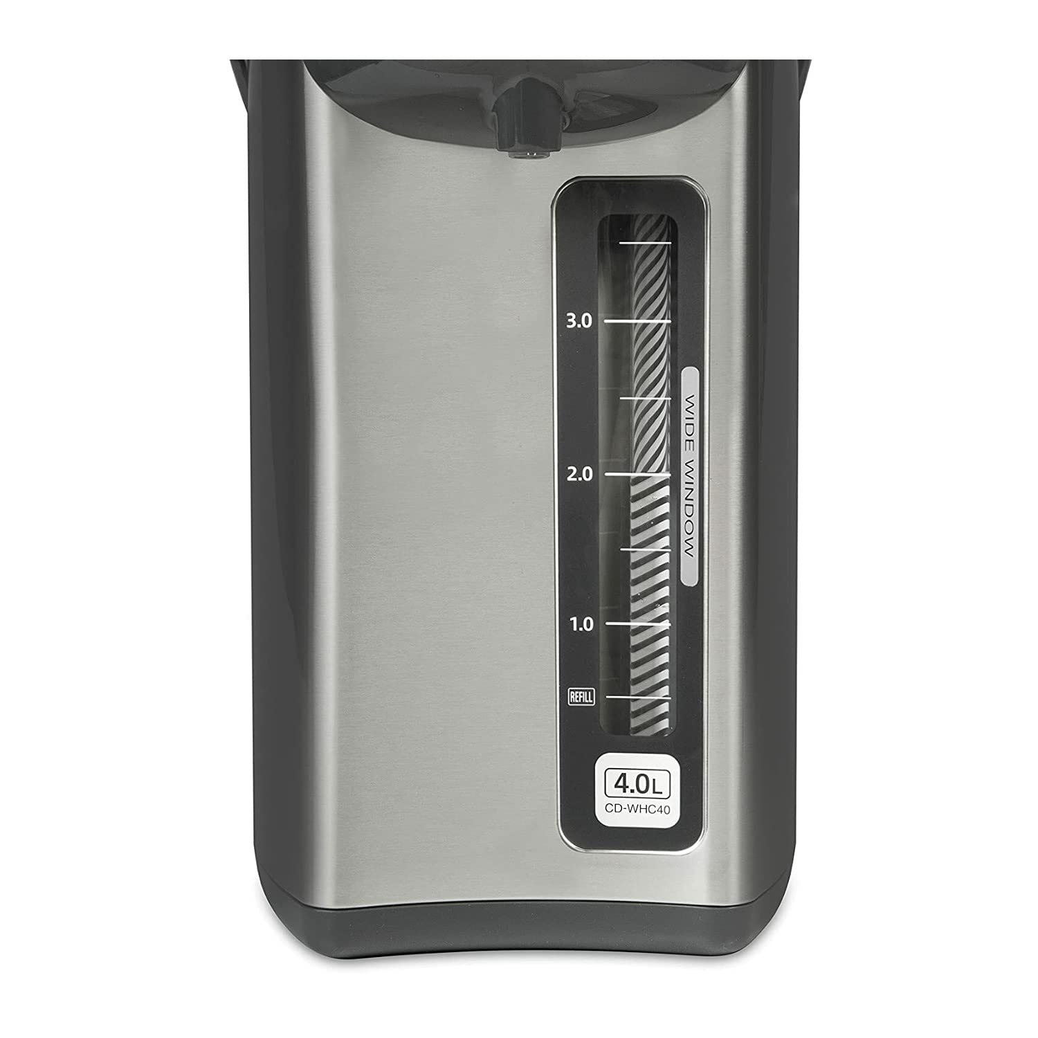 Base giratoria del Zojirushi CD-WHC40XH para servir con comodidad.