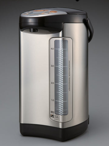 Zojirushi CV-DCC50 cuerpo de acero inoxidable resistente y elegante.