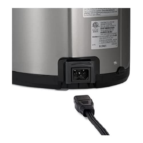 Zojirushi CV-JAC50XB panel de control de temperatura y pantalla real.