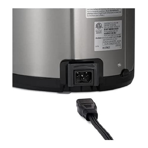 Zojirushi CV-JAC50XB panel de control de temperatura y pantalla real.