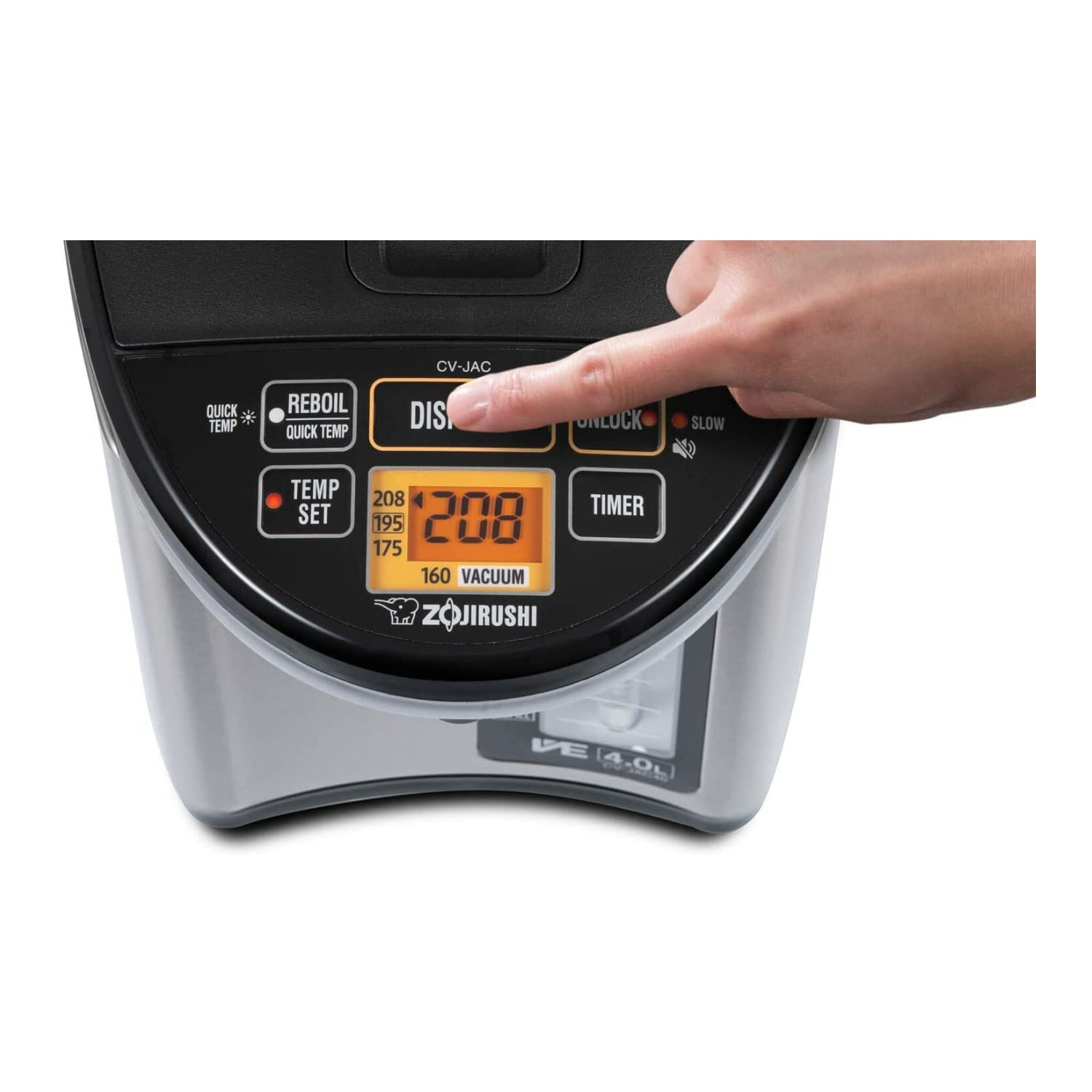 Zojirushi CV-JAC50XB temporizador de ahorro de energía para uso diario.