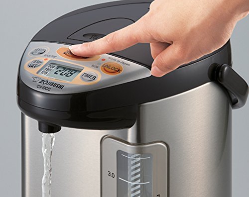 Modo temperatura rápida del Zojirushi para agua caliente sin hervir.