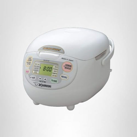 Pantalla LCD clara del Zojirushi Neuro Fuzzy para seleccionar arroz para sushi y gachas.