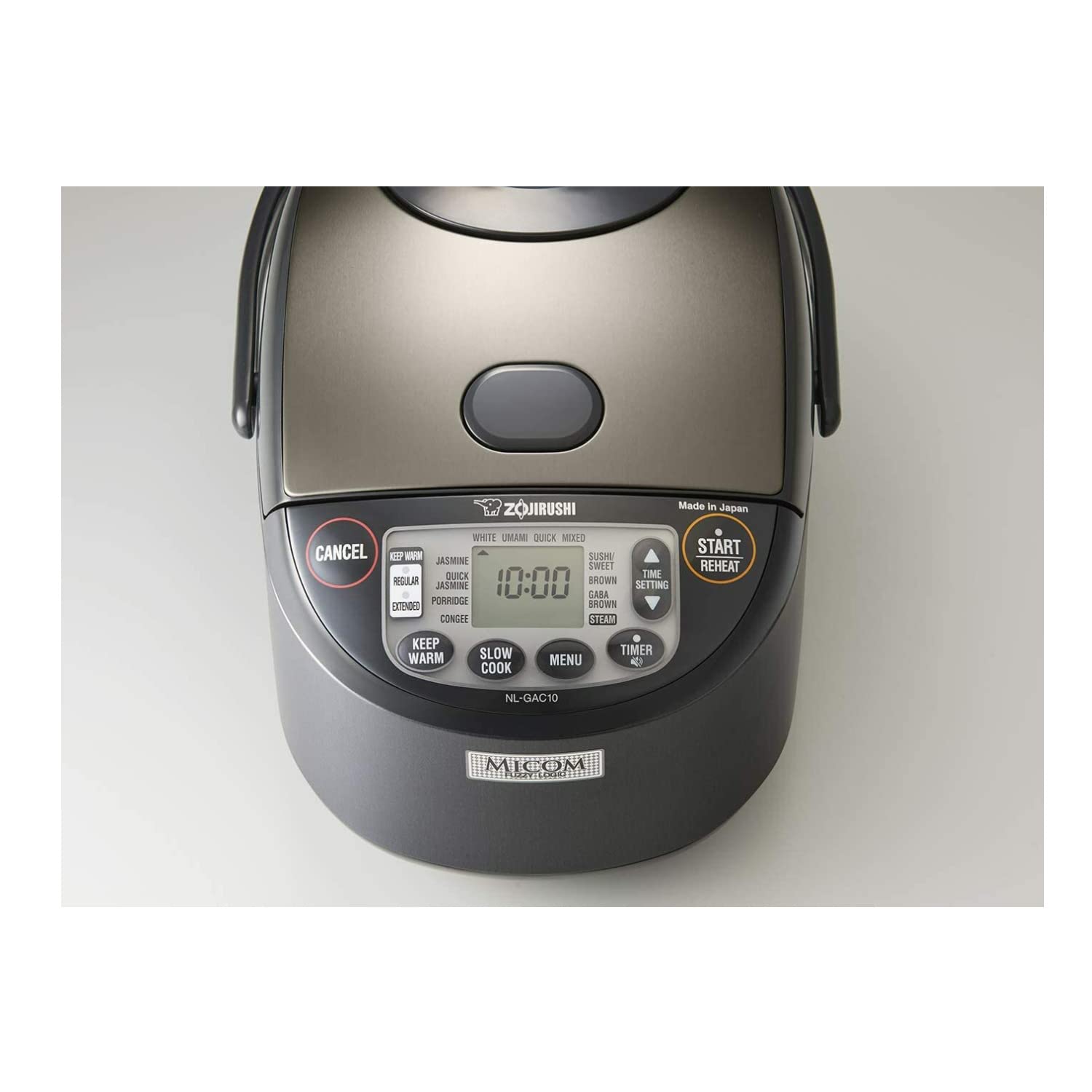 Zojirushi NL-GAC10BM, cable de alimentación desmontable para almacenamiento limpio