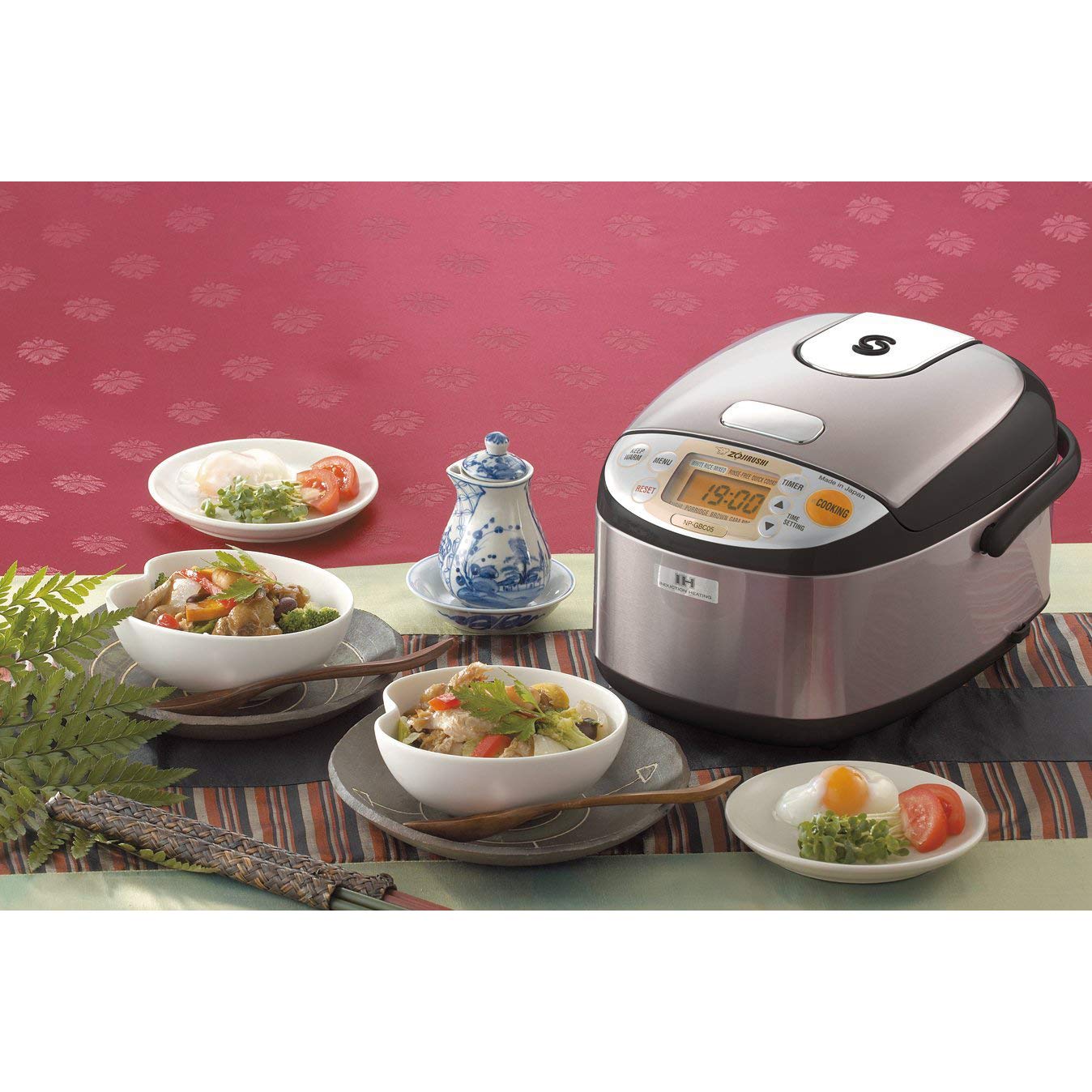 Zojirushi NP-GBC05XT interior de tapa detallada para limpieza fácil y mantenimiento