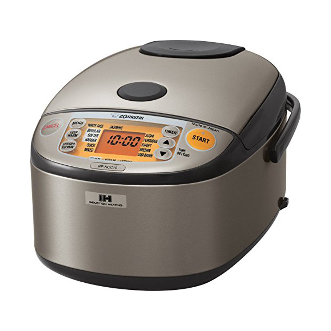 Zojirushi NP-HCC10XH, panel de control naranja para manejo rápido y preciso.